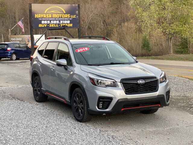 2019 Subaru Forester for sale at Hayasa Motors, LLC. in Seymour, TN