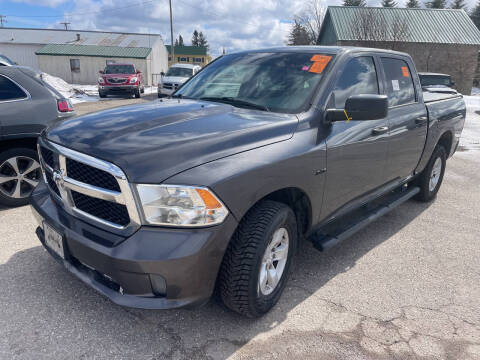2018 RAM 1500 for sale at Strait-A-Way Auto Sales LLC in Gaylord MI