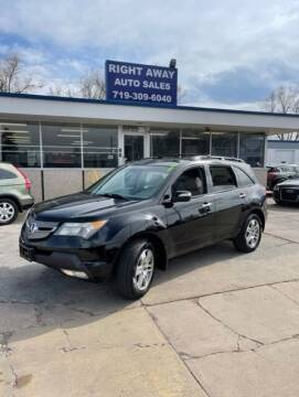 2007 Acura MDX for sale at Right Away Auto Sales in Colorado Springs CO