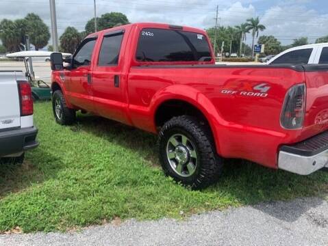 2010 Ford F-250 Super Duty for sale at DAN'S DEALS ON WHEELS AUTO SALES, INC. in Davie FL
