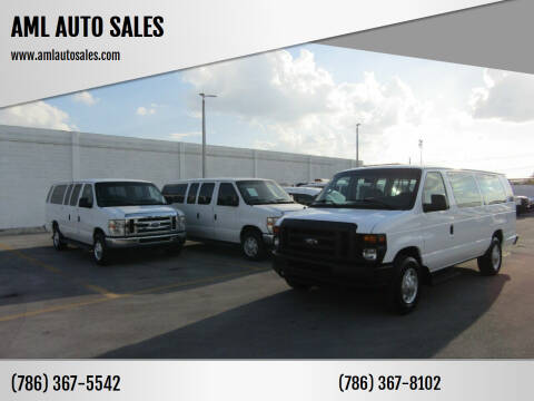 2008 Ford E-Series for sale at AML AUTO SALES - Passenger Vans in Opa-Locka FL