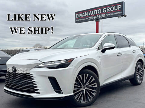 2023 Lexus RX 350 for sale at Divan Auto Group in Feasterville Trevose PA