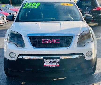 2012 GMC Acadia SLE