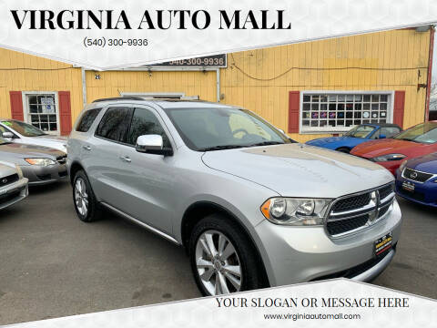 2011 Dodge Durango for sale at Virginia Auto Mall in Woodford VA