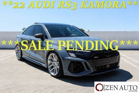 2022 Audi RS 3 for sale at Zen Auto Sales in Sacramento CA