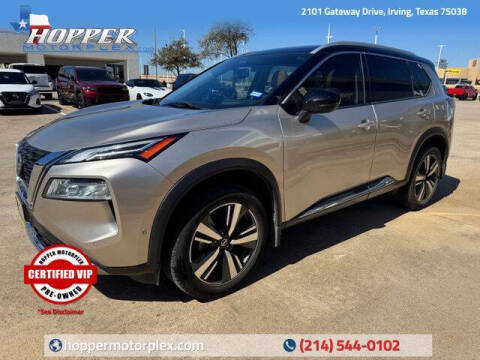 2021 Nissan Rogue for sale at HOPPER MOTORPLEX in Irving TX