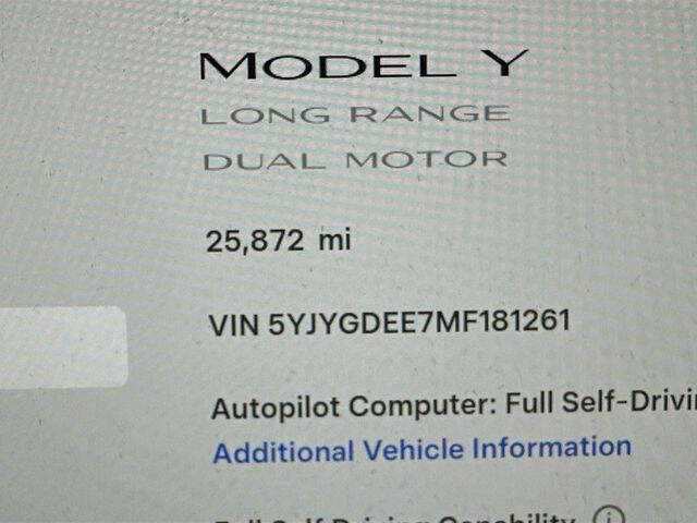 2021 Tesla Model Y Long Range