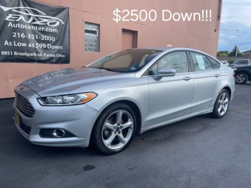 2016 Ford Fusion for sale at ENZO AUTO in Parma OH