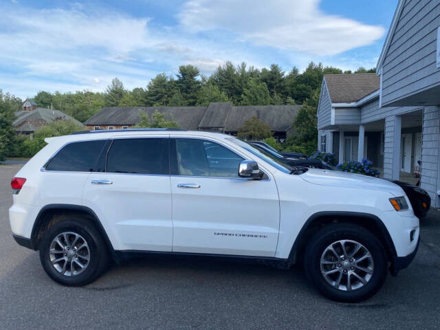 2016 Jeep Grand Cherokee for sale at WRIGHT MOTOR GROUP in Derry, NH