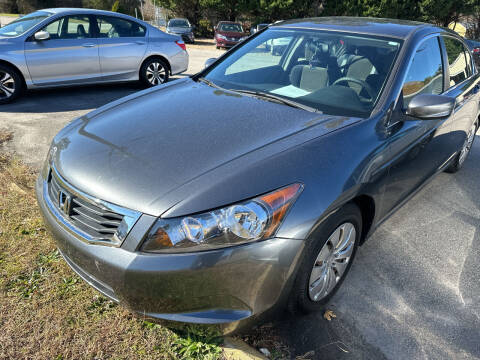 2010 Honda Accord for sale at Pinnacle Acceptance Corp. in Franklinton NC