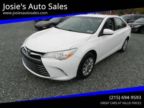 2017 Toyota Camry for sale at Josie's Auto Sales in Gilbertsville PA