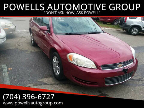 2006 Chevrolet Impala for sale at POWELLS AUTOMOTIVE GROUP in Gastonia NC