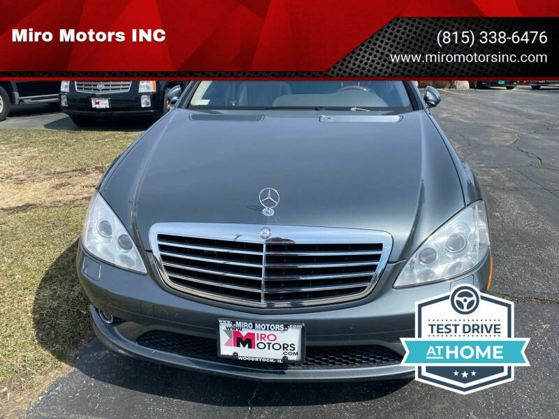2008 Mercedes-Benz S-Class for sale at Miro Motors INC in Woodstock IL