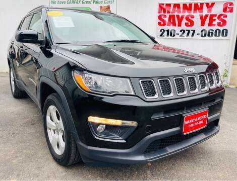 2019 Jeep Compass for sale at Manny G Motors in San Antonio TX