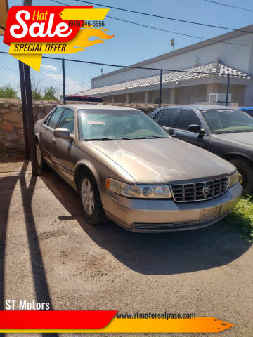 2002 Cadillac Seville for sale at ST Motors in El Paso TX