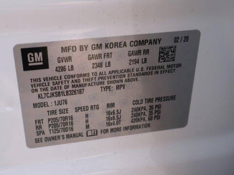 2020 Chevrolet Trax LS