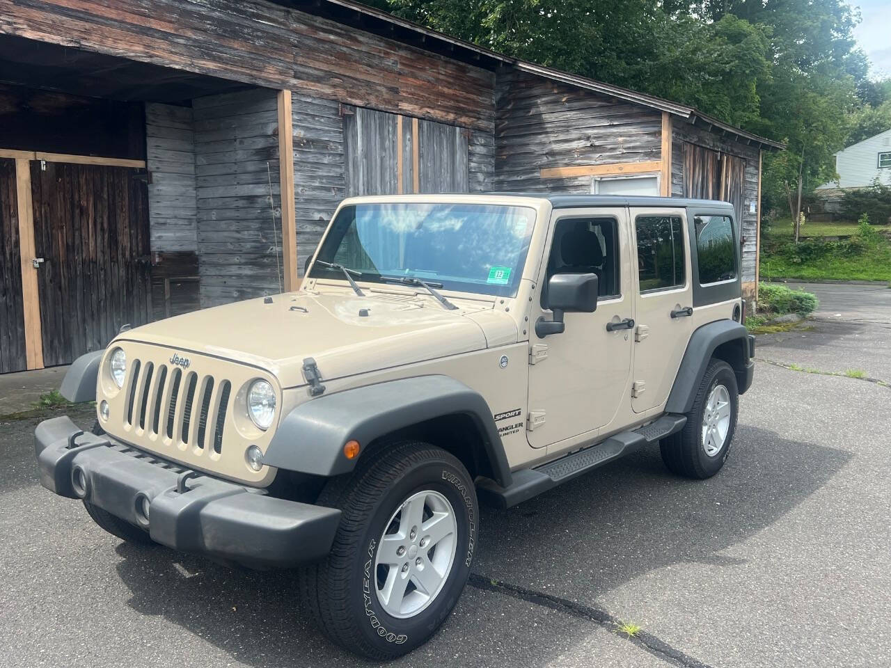 2016 Jeep Wrangler Unlimited for sale at Drive X in Oakville, CT