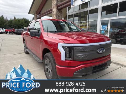 2022 Ford F-150 Lightning for sale at Price Ford Lincoln in Port Angeles WA