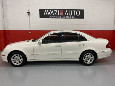 2003 Mercedes-Benz E-Class for sale at AVAZI AUTO GROUP LLC in Gaithersburg MD