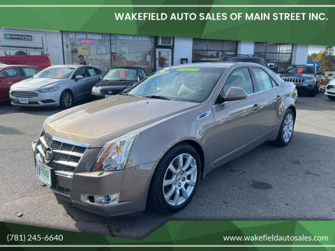 2008 Cadillac CTS for sale at Wakefield Auto Sales of Main Street Inc. in Wakefield MA