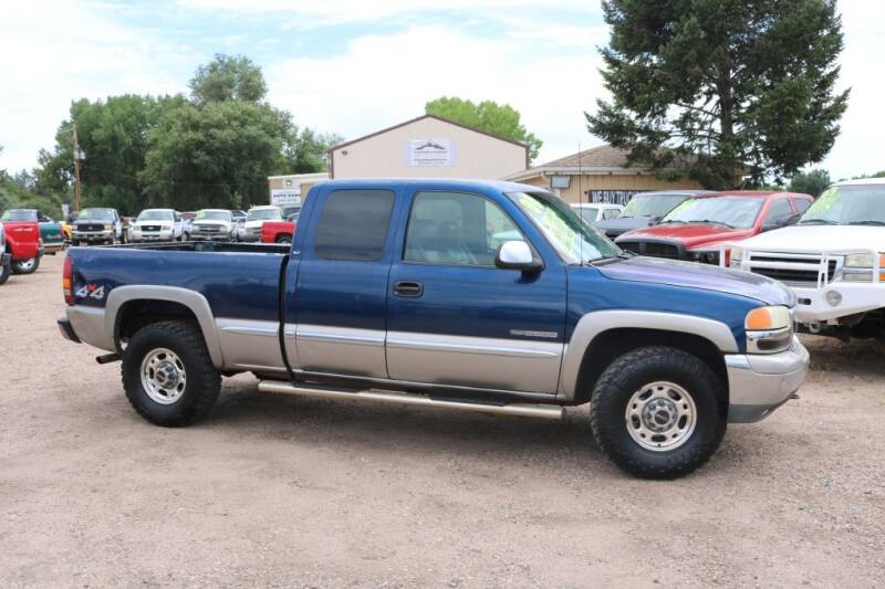 2000 GMC Sierra 2500 for sale at Northern Colorado auto sales Inc in Fort Collins CO