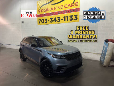 2019 Land Rover Range Rover Velar for sale at Virginia Fine Cars in Chantilly VA