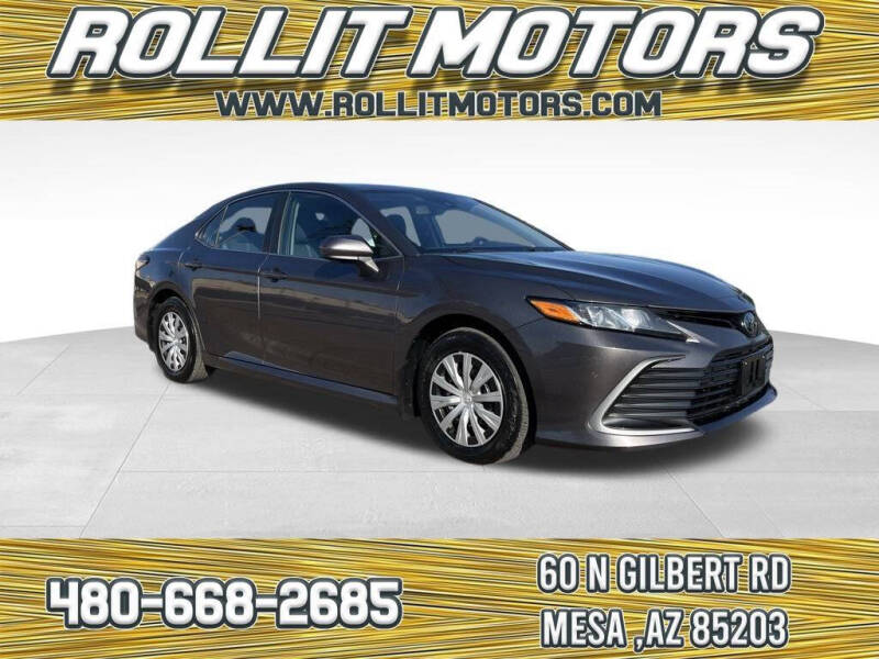 2022 Toyota Camry Hybrid for sale at Rollit Motors in Mesa AZ