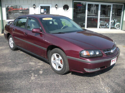 2003 Chevrolet Impala for sale at Bessler's Trackside Auto Depot in Batesville IN