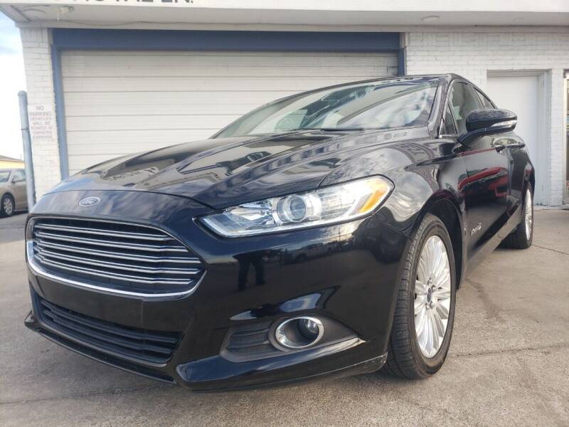 2016 Ford Fusion Hybrid for sale at Best Royal Car Sales in Dallas TX