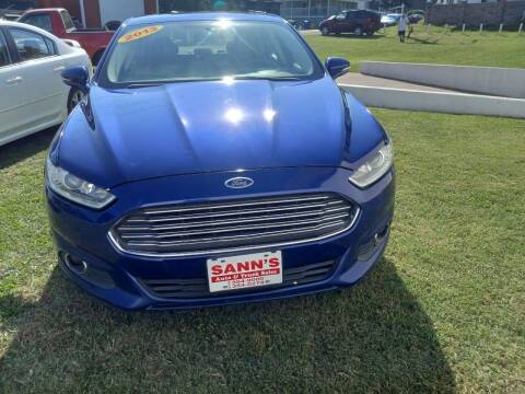 2013 Ford Fusion for sale at Sann's Auto Sales in Baltimore MD