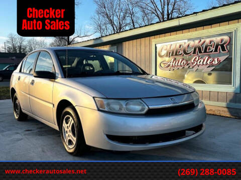 2003 Saturn Ion for sale at Checker Auto Sales in Augusta MI