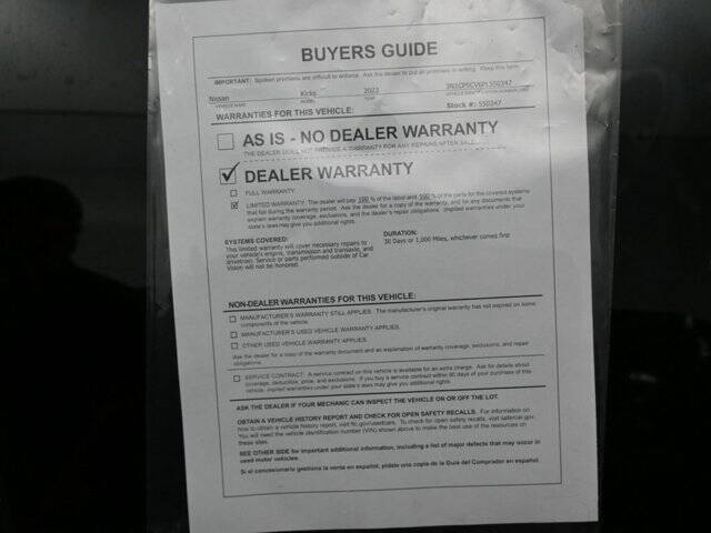 2023 Nissan Kicks SV