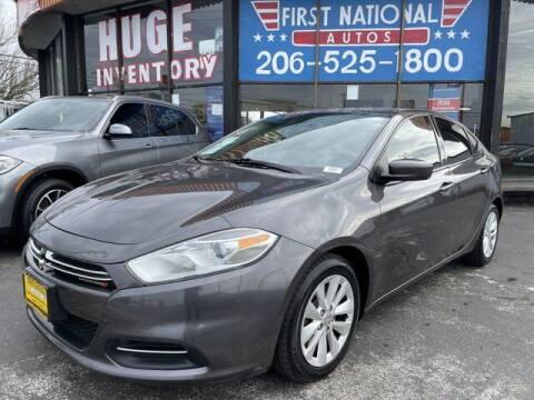 2016 Dodge Dart for sale at First National Autos of Tacoma in Lakewood WA