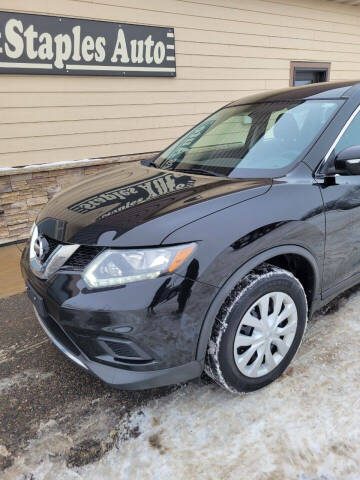2015 Nissan Rogue for sale at STAPLES AUTO SALES in Staples MN