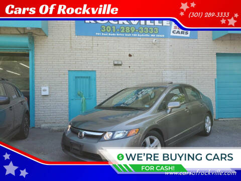 2006 Honda Civic for sale at Cars Of Rockville in Rockville MD