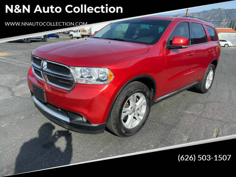 2011 Dodge Durango for sale at n&n auto collection inc in Pasadena CA