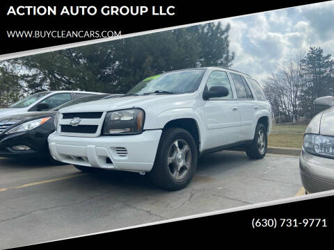 2008 Chevrolet TrailBlazer for sale at ACTION AUTO GROUP LLC in Roselle IL