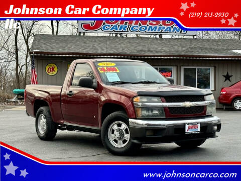 2007 Chevrolet Colorado for sale at Johnson Car Company llc in Crown Point IN