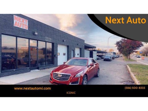 2016 Cadillac CTS for sale at Next Auto in Mount Clemens MI