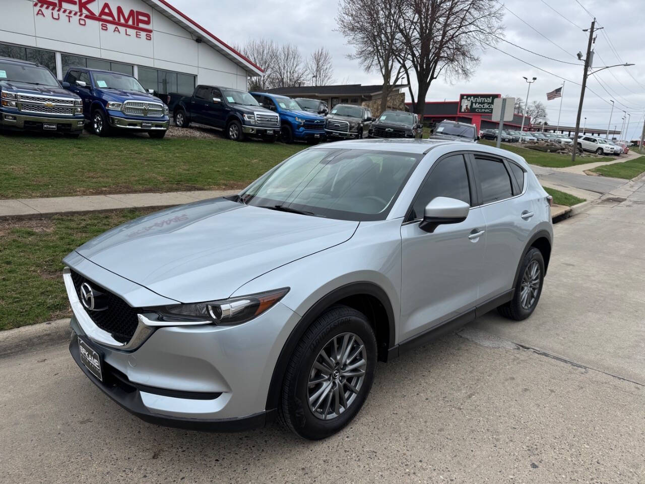 Silver 2017 Mazda CX-5 Touring AWD Touring 4dr SUV 1
