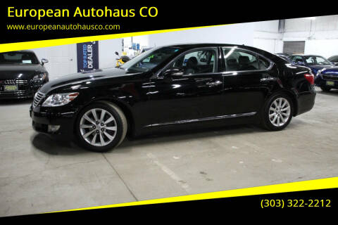 2012 Lexus LS 460 for sale at European Autohaus CO in Denver CO