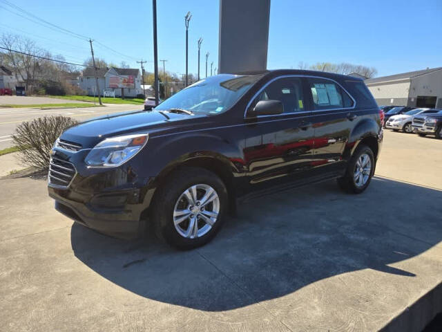 2017 Chevrolet Equinox for sale at Dave Warren Used Car Super Center in Westfield, NY