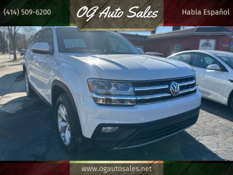 2019 Volkswagen Atlas for sale at OG Auto Sales in Milwaukee WI