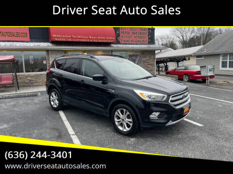 2017 Ford Escape for sale at Driver Seat Auto Sales in Saint Charles MO