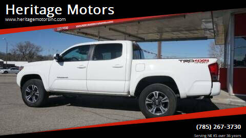 2016 Toyota Tacoma for sale at Heritage Motors in Topeka KS