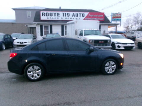 2014 Chevrolet Cruze for sale at ROUTE 119 AUTO SALES & SVC in Homer City PA