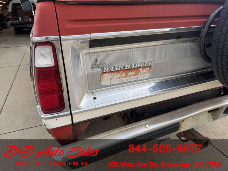 1979 Dodge Ramcharger