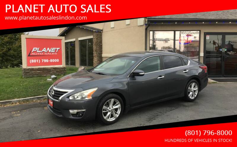 2013 Nissan Altima for sale at PLANET AUTO SALES in Lindon UT
