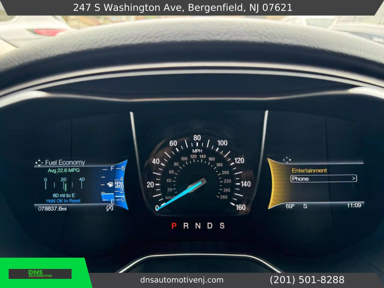 2017 Ford Fusion for sale at DNS Automotive Inc. in Bergenfield, NJ