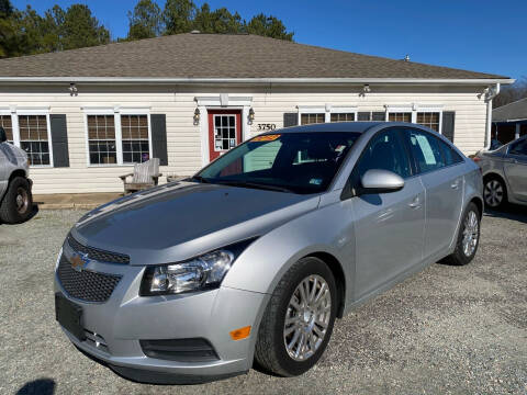 2012 Chevrolet Cruze for sale at Premier Auto Solutions & Sales in Quinton VA